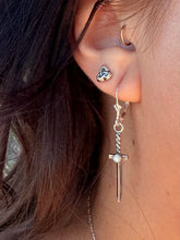 Load image into Gallery viewer, Opal Dagger Earrings
