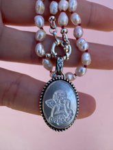 Load image into Gallery viewer, Pearl Cherub Necklace