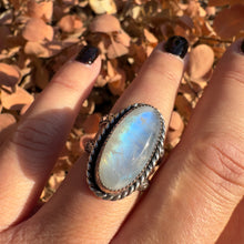 Load image into Gallery viewer, Rainbow Moonstone Ring