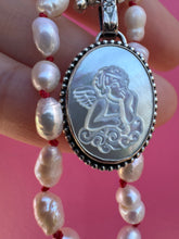 Load image into Gallery viewer, Pearl Cherub Necklace