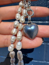 Load image into Gallery viewer, Pearl Heart Necklace