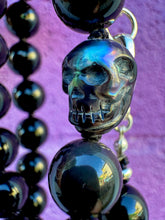 Load image into Gallery viewer, Pearl Skull Necklace