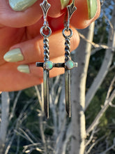 Load image into Gallery viewer, Opal Dagger Earrings