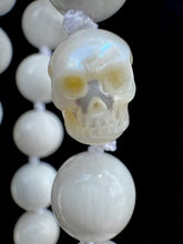 Load image into Gallery viewer, Hidden Pearl Skull Necklace