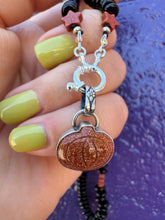 Load image into Gallery viewer, Midnight Pumpkin Necklace