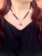 Load image into Gallery viewer, Midnight Pumpkin Necklace