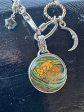 Load image into Gallery viewer, Taurus charm necklace