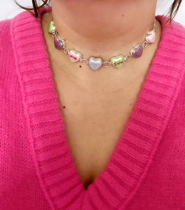 Candy Heart Choker