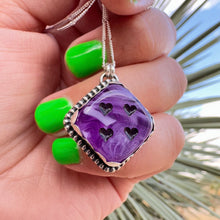 Load image into Gallery viewer, Heart Dice Necklace