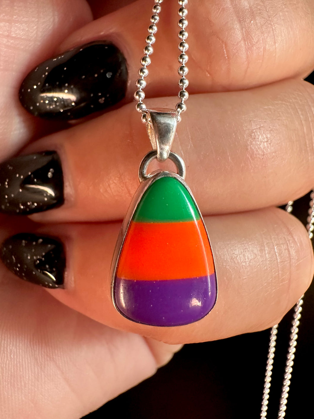 Candy Corn Necklace