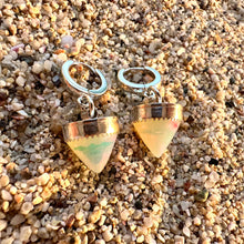 Load image into Gallery viewer, Opalite Spike Earrings