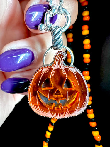Jack-o’-lantern Necklace