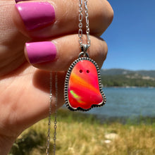 Load image into Gallery viewer, Summerween Ghost Necklace