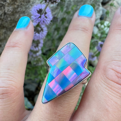 Checkered Bolt Ring