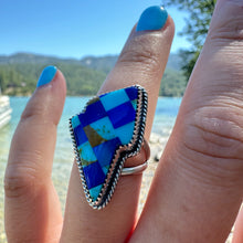 Load image into Gallery viewer, Checkered Bolt Ring