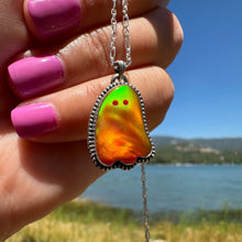 Load image into Gallery viewer, Summerween Ghost Necklace