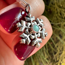 Load image into Gallery viewer, Snowflake Necklace
