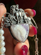 Load image into Gallery viewer, Christmas Unicorn Pendant Necklace