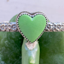 Load image into Gallery viewer, Turquoise Heart Cuff