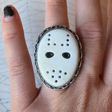 Load image into Gallery viewer, Friday the 13th Jason Mask Ring