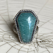 Load image into Gallery viewer, Amazonite Coffin Ring