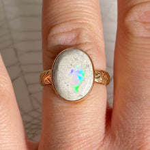Load image into Gallery viewer, Mexican Opal Ring #6