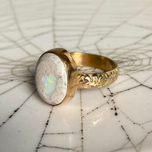 Load image into Gallery viewer, Mexican Opal Ring #6