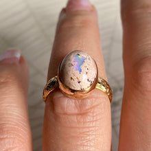 Load image into Gallery viewer, Mexican Opal Ring #7